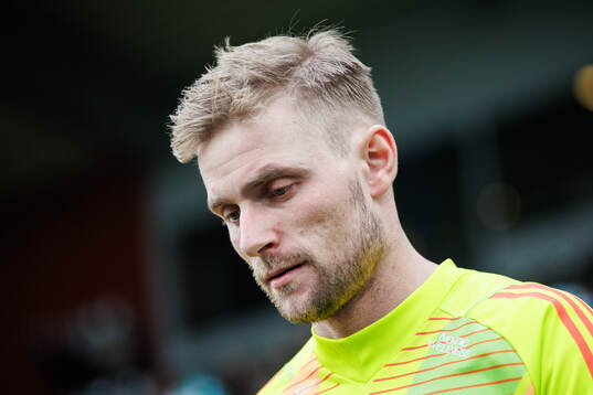 Djurgårdens målvakt Jacob Rinne