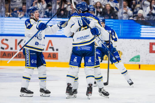Leksands Fred Nilsson jublar