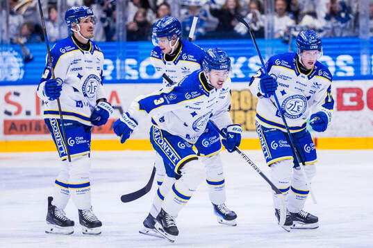 Leksands Fred Nilsson jublar