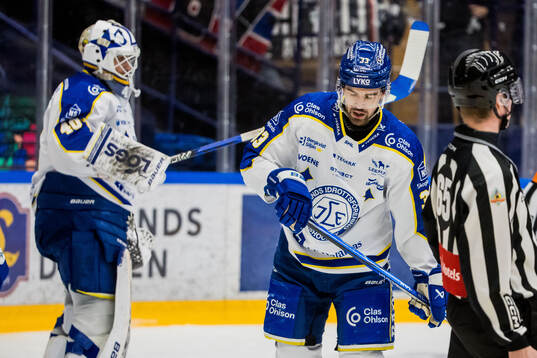 Leksands Eddie Larsson deppar