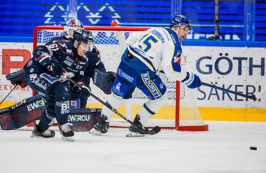 Linköpings Markus Ljungh och Leksands Max Veronneau