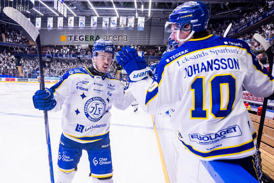 Leksands Fred Nilsson jublar