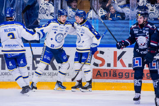 Leksands Alexander Lundqvist jublar