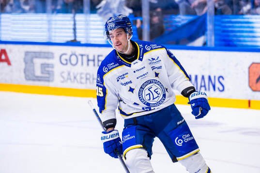 Leksands Max Veronneau jublar