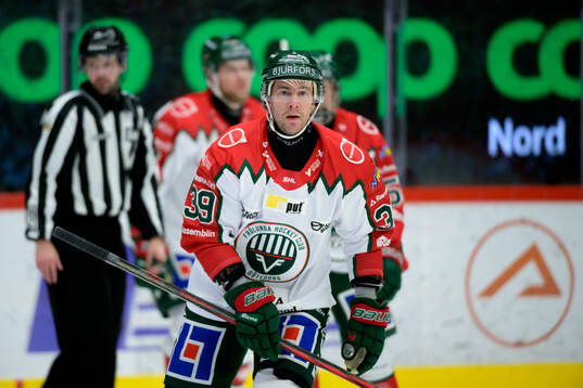 Frölundas Mikael Ruohomaa jublar