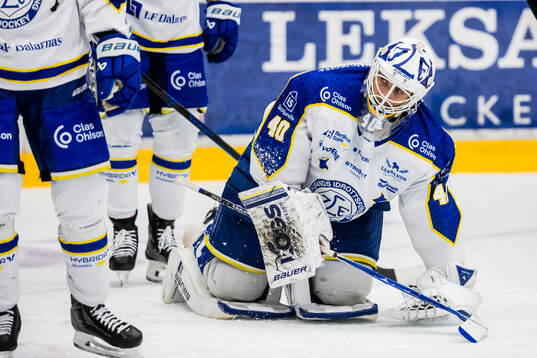 Leksands målvakt Mantas Armalis