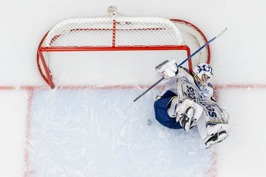 Leksands målvakt Mantas Armalis