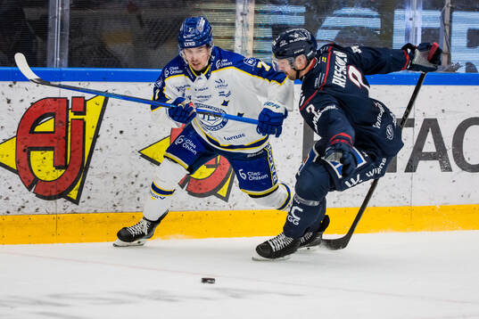 Leksands Anton Johansson och Linköpings Rasmus Rissanen