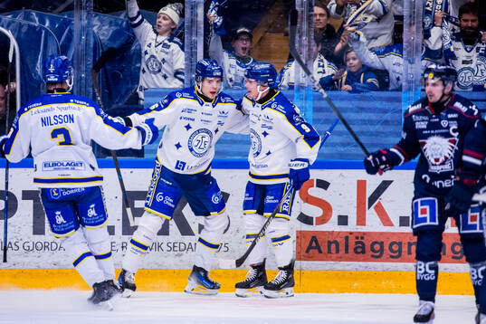 Leksands Alexander Lundqvist jublar