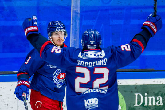 Oskarshamns Niclas Burström jublar
