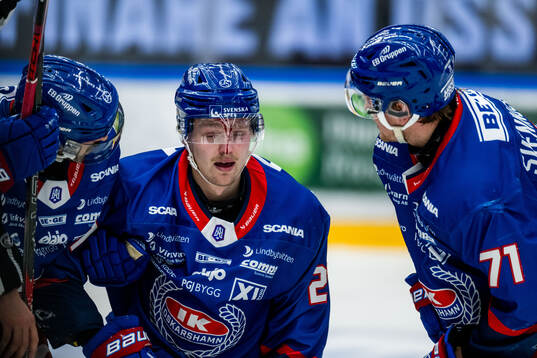 Oskarshamns Hampus Karlsson blöder
