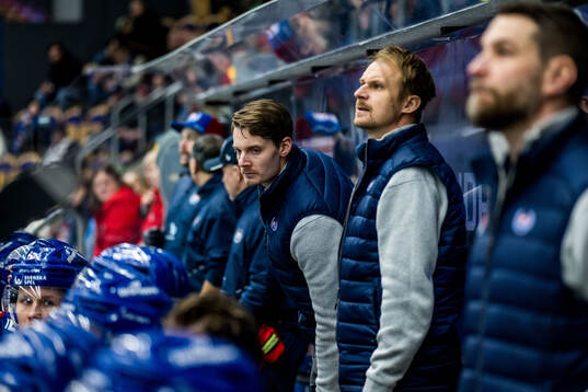 Oskarshamns tränare Albin Blomqvist