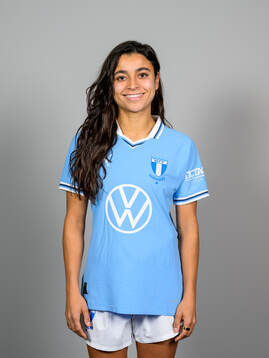 Malmö FF presenterar Ines Belloumou som ny spelare med