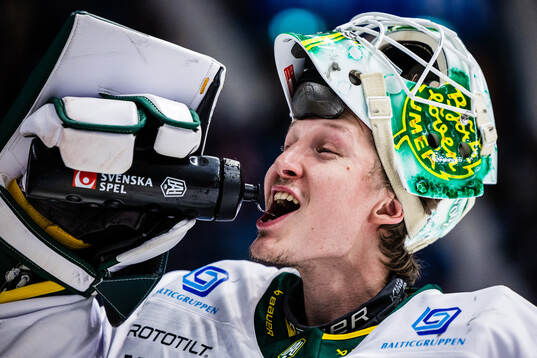Björklövens målvakt Joona Voutilainen