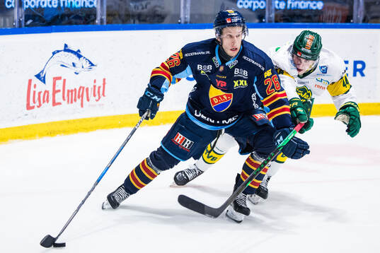 Djurgårdens Fredric Weigel och Björklövens Martin