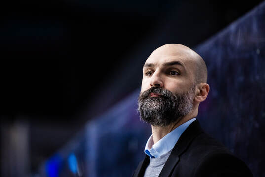 Björklövens assisterande tränare Daniel Rahimi