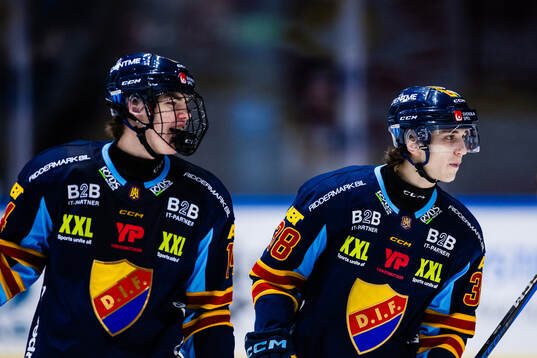 Djurgårdens Anton Frondell och Victor Eklund
