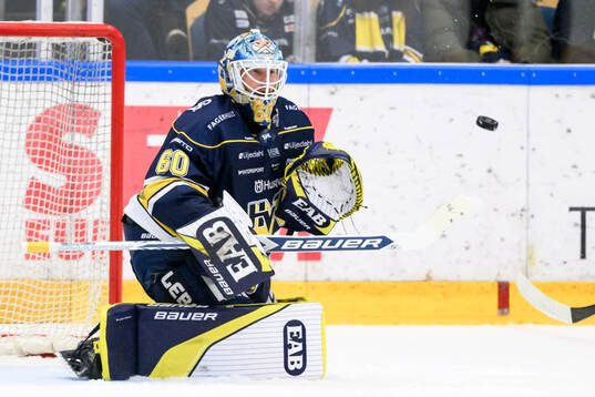 HV71s målvakt Hugo Alnefelt
