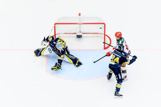 HV71s målvakt Hugo Alnefelt
