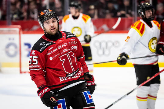 Örebros David Quenneville deppar