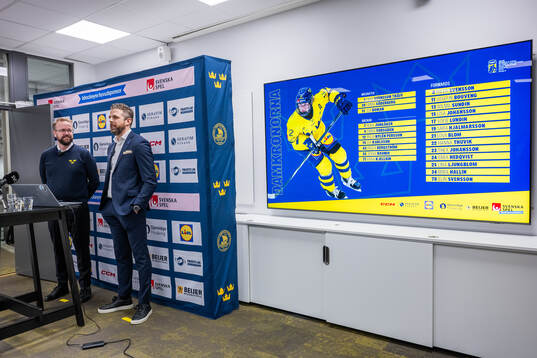 Damkronornas förbundskapten Ulf Lundberg