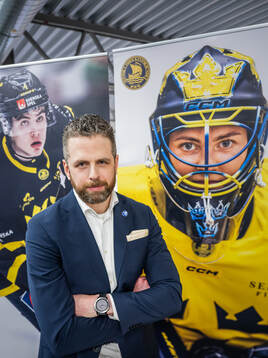 Damkronornas förbundskapten Ulf Lundberg