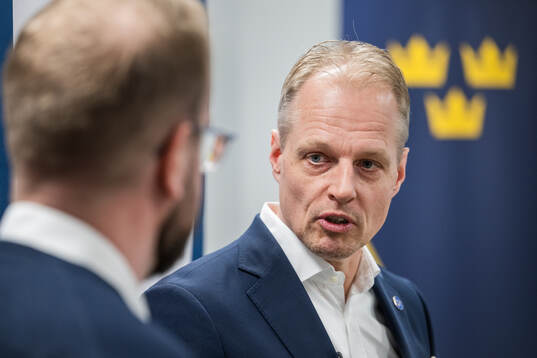Juniorkronornas förbundskapten Magnus Hävelid