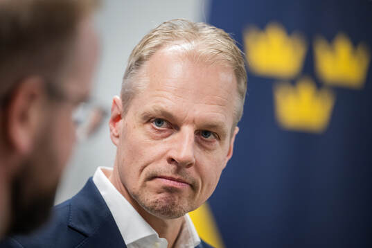 Juniorkronornas förbundskapten Magnus Hävelid