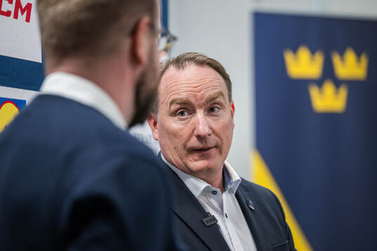 Svenska Ishockeyförbundets Generalsekreterare Christer