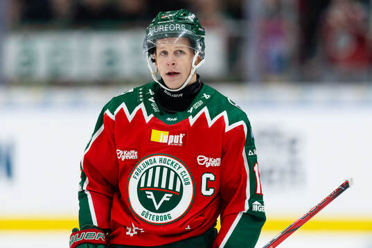 Frölundas Max Friberg deppar
