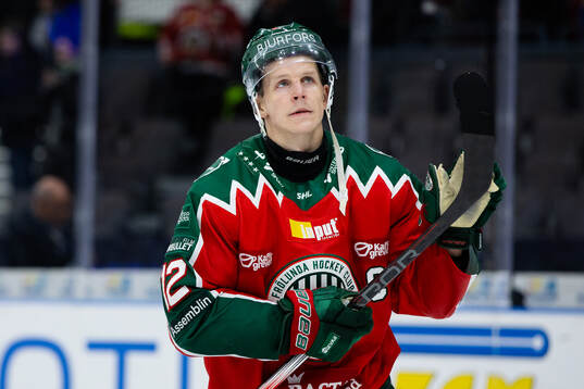 Frölundas Max Friberg deppar