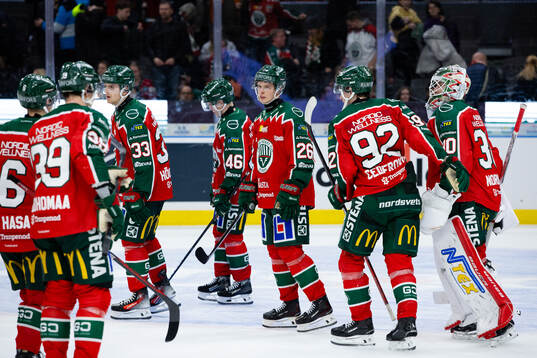 Frölundas spelare deppar