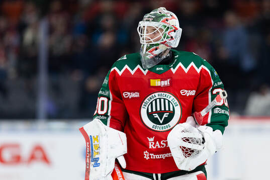 Frölundas målvakt Tobias Normann