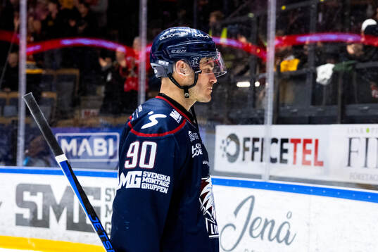 Linköpings Lance Bouma deppar