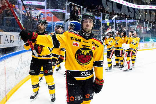 Luleås David Lilja jublar