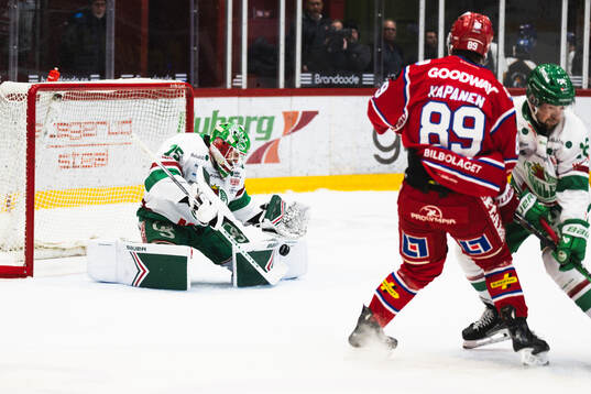 Rögles målvakt Arvid Holm