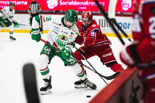 Rögles Lukas Ekeståhl-Jonsson och Timrås Magnus