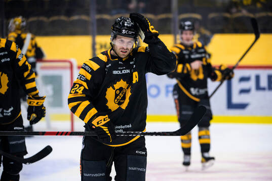 Leksands Justin Glenn Kloos deppar