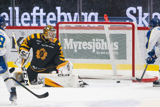 Skellefteås målvakt Linus Söderström
