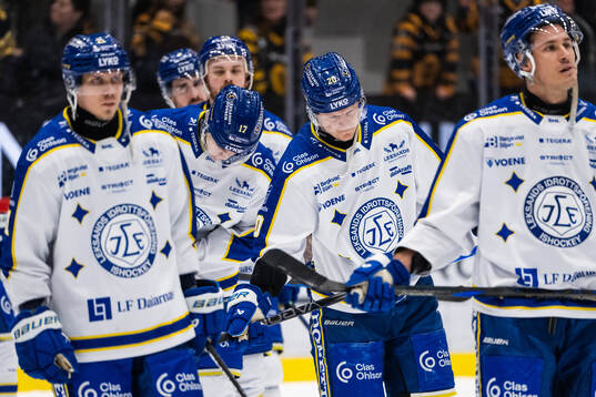 Leksands Axel Rindell och lagkamrater deppar