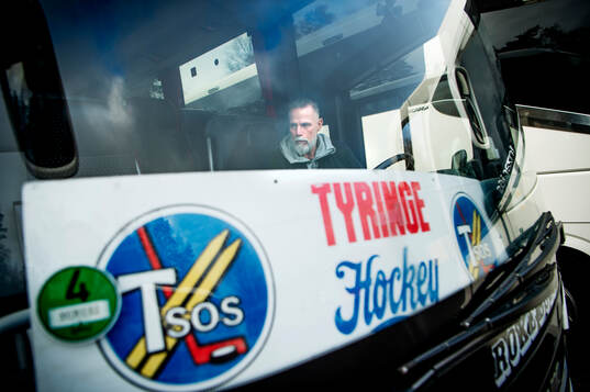 Tyringe hockey tränare Mats Lusth förbereder sig för att