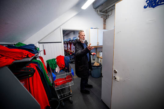 Tyringe hockey tränare Mats Lusth förbereder sig för att