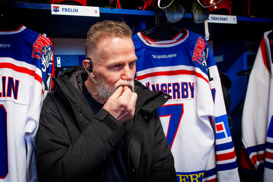 Tyringe hockey tränare Mats Lusth förbereder sig för att