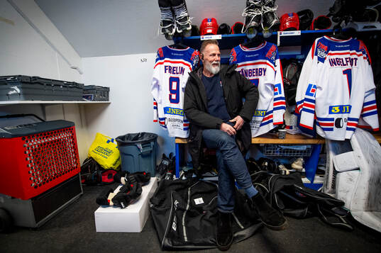 Tyringe hockey tränare Mats Lusth förbereder sig för att