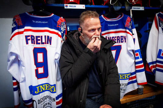 Tyringe hockey tränare Mats Lusth förbereder sig för att