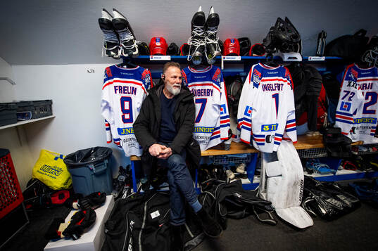Tyringe hockey tränare Mats Lusth förbereder sig för att