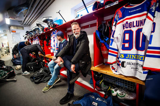 Tyringe hockey tränare Mats Lusth förbereder sig för att