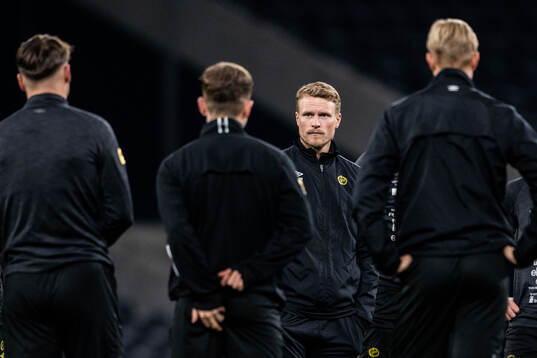 Head coach Oscar Hiljemark of Elfsborg