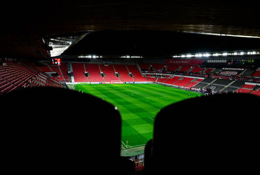 General view of Eden Arena