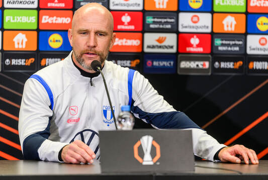 Head coach Henrik Rydström of Malmö FF